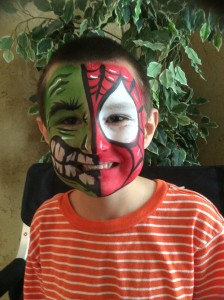 Superheroes Face Painters