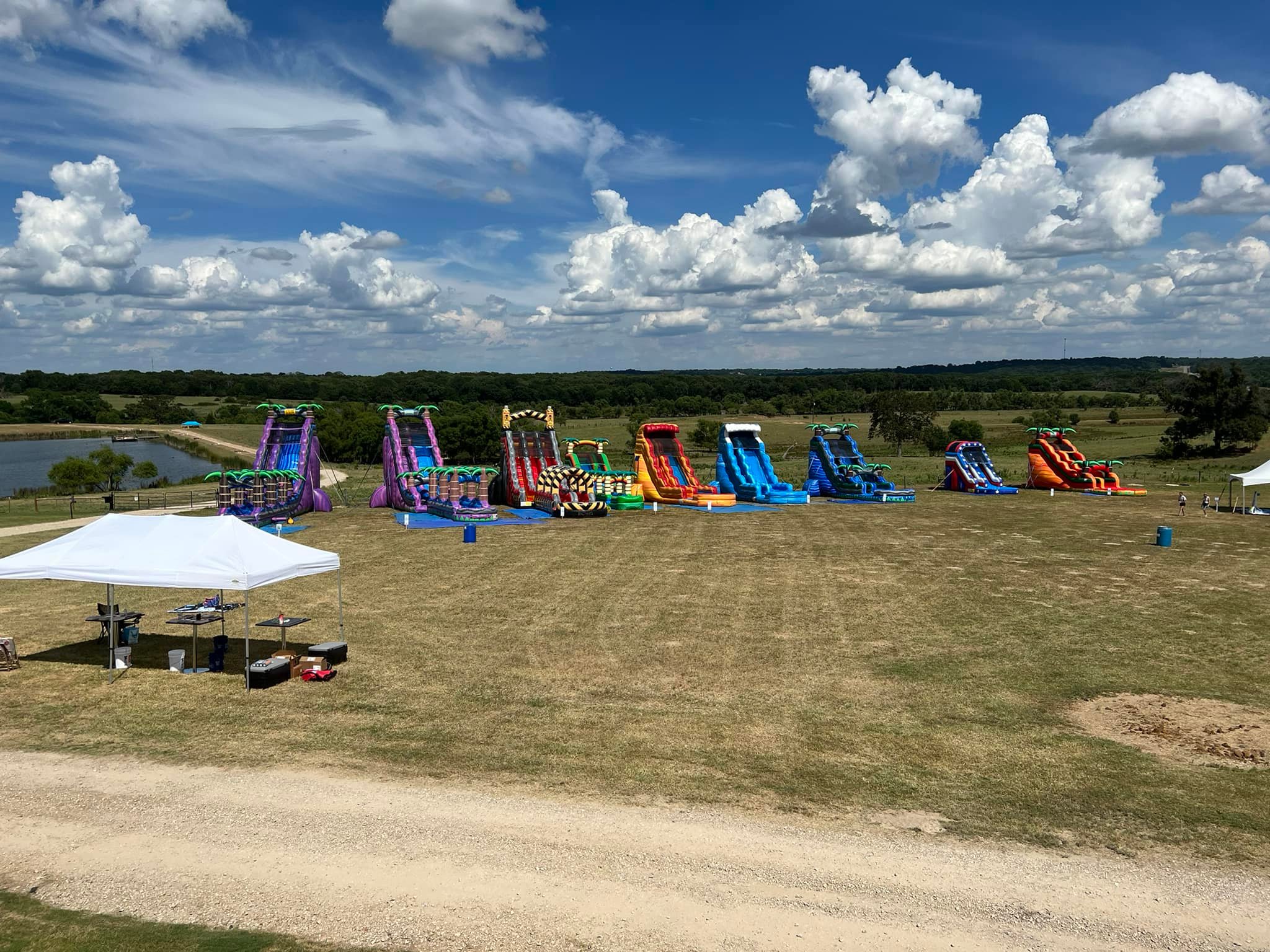 Inflatable Waterslide Rentals in Denton
