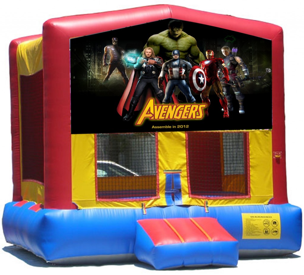 Avengers Inflatable Bounce House Rentals | Jumpers