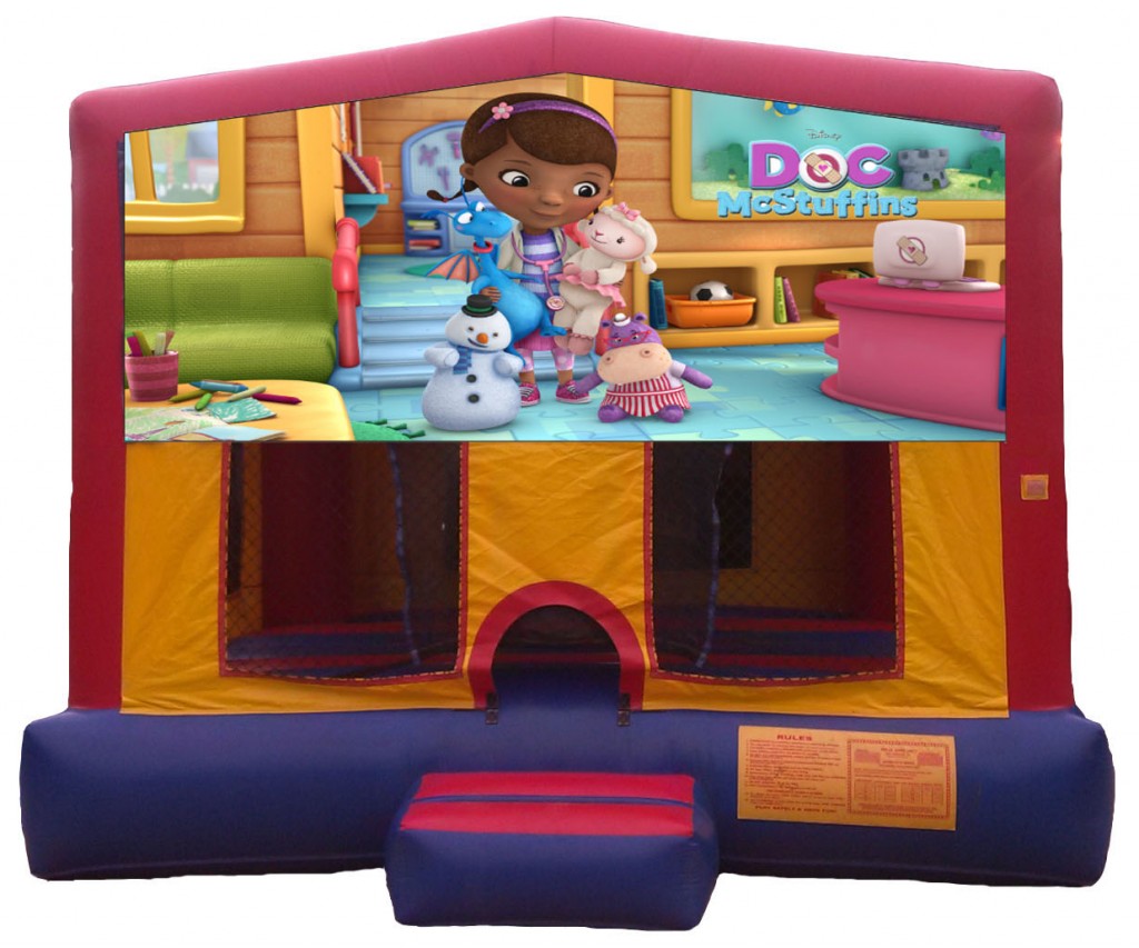 Doc McStuffins Inflatable Bounce House Rentals | Jumpers