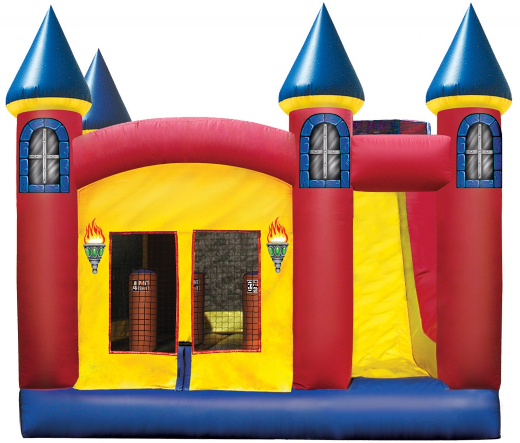 Our Excalibur 5 in 1 Combo Bounce House
