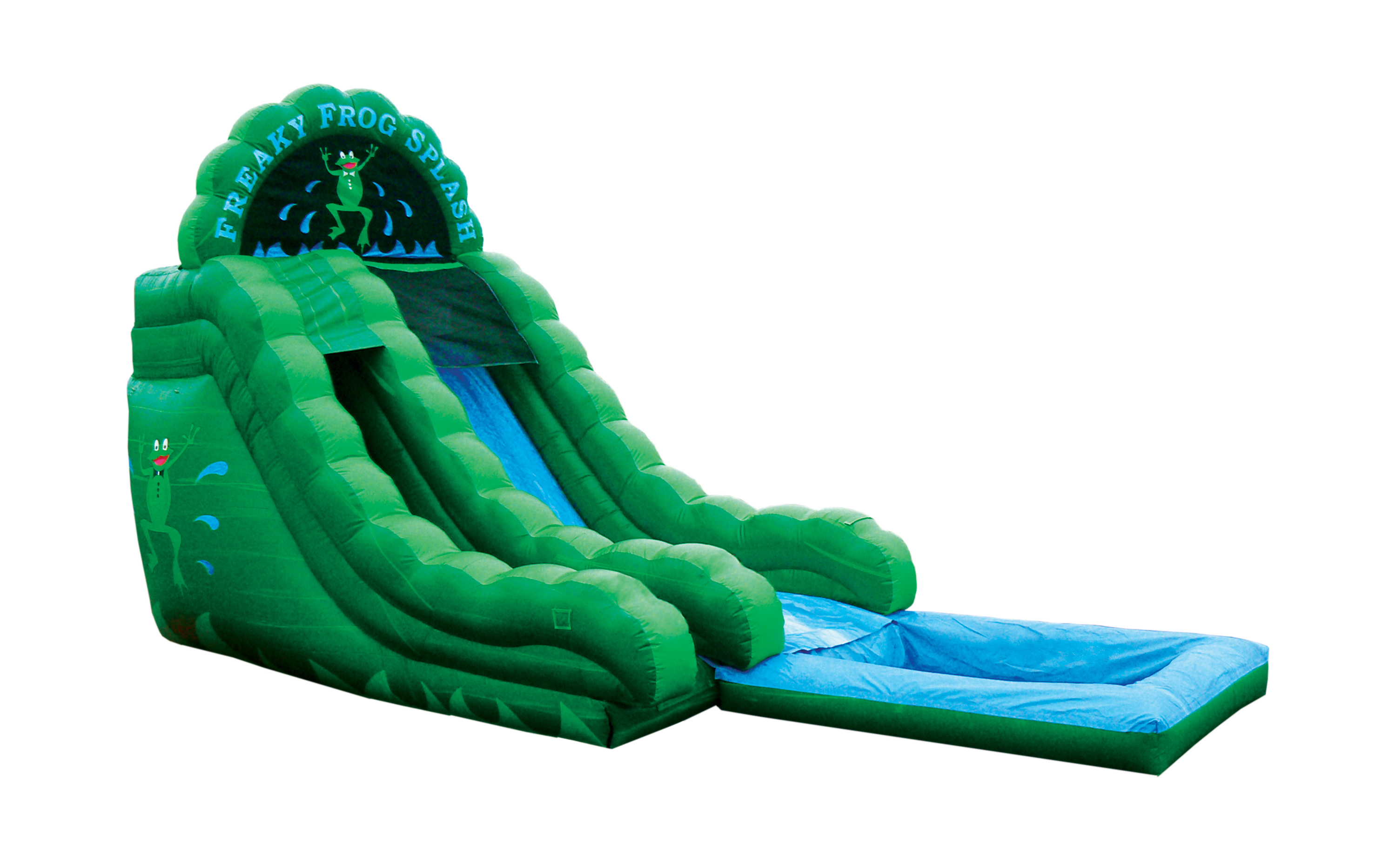 Water Slides 18ft Freaky Frog Water Slide Inflatable Rentals