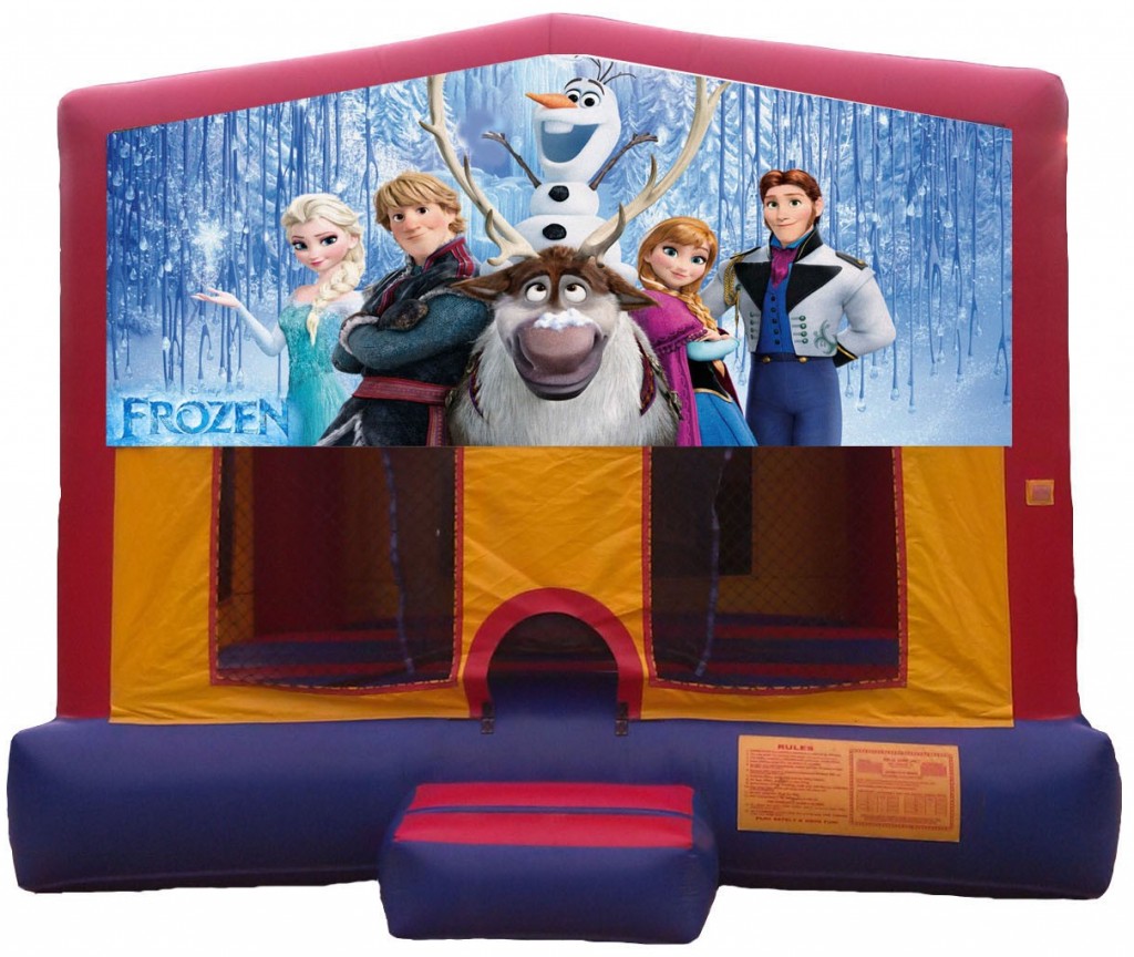 Frozen Inflatable Bounce House Rentals | Jumpers