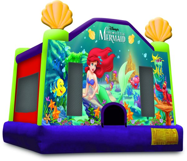 Little Mermaid Inflatable Bounce House Rentals | Jumpers Little Mermaid Inflatable Bounce House Rentals | Jumpers