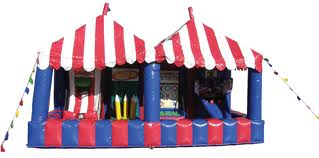 Midway Carnival Games Tent