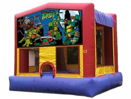 Ninja Turtle Inflatable Bounce House Rentals | Jumpers Ninja Turtle Inflatable Bounce House Rentals | Jumpers
