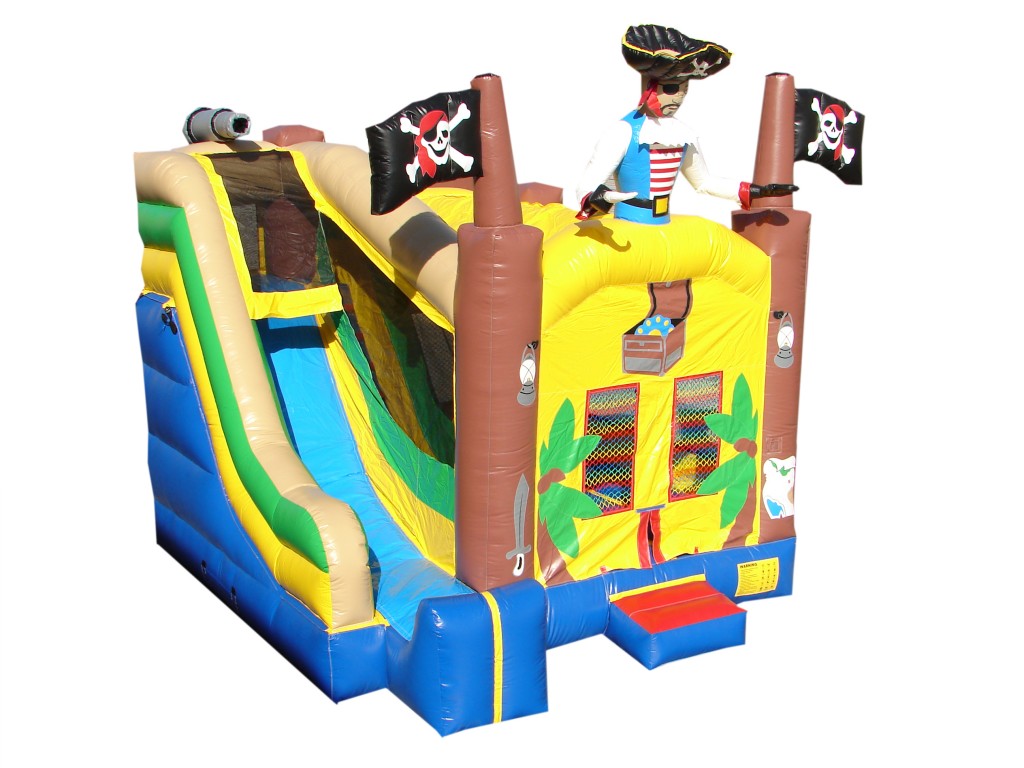 Pirate 4 in 1 Combo Bounce House