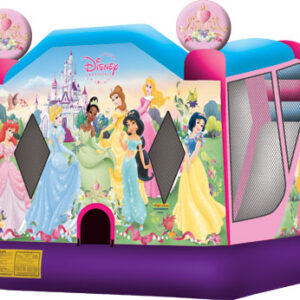 Princess 4 in 1 Combo Bounce House