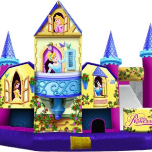Princess 5 in 1 Combo Bounce House