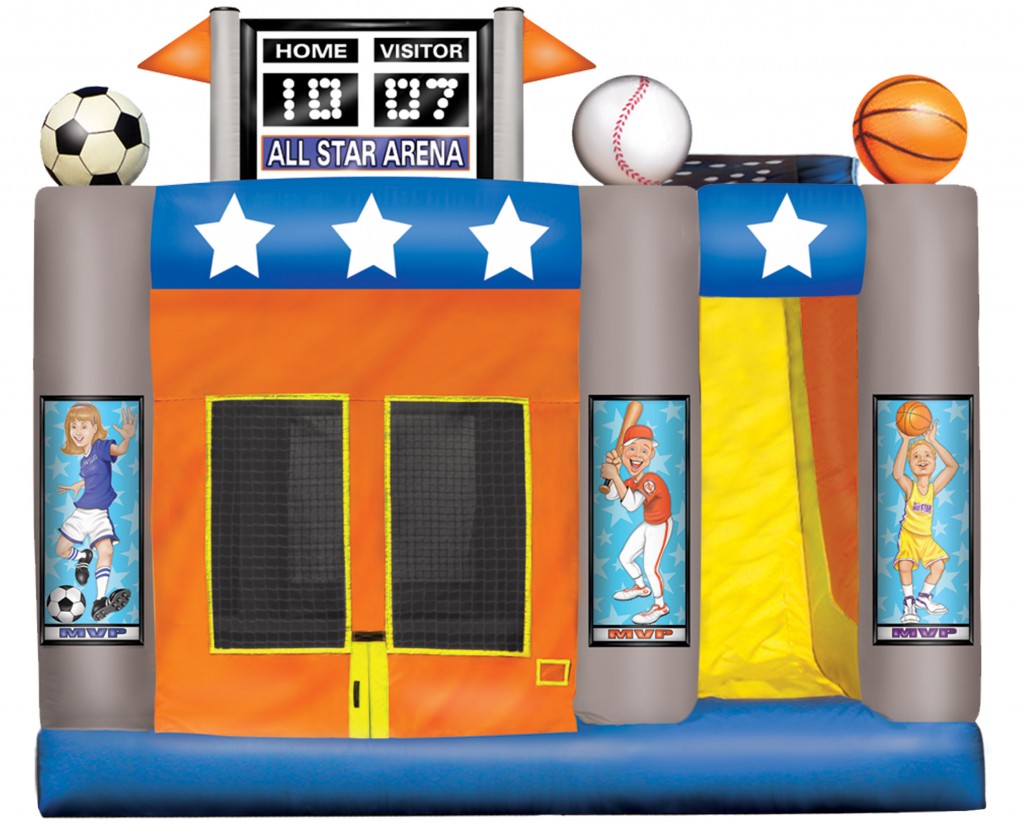 Sports 5 in 1 Combo Bounce House