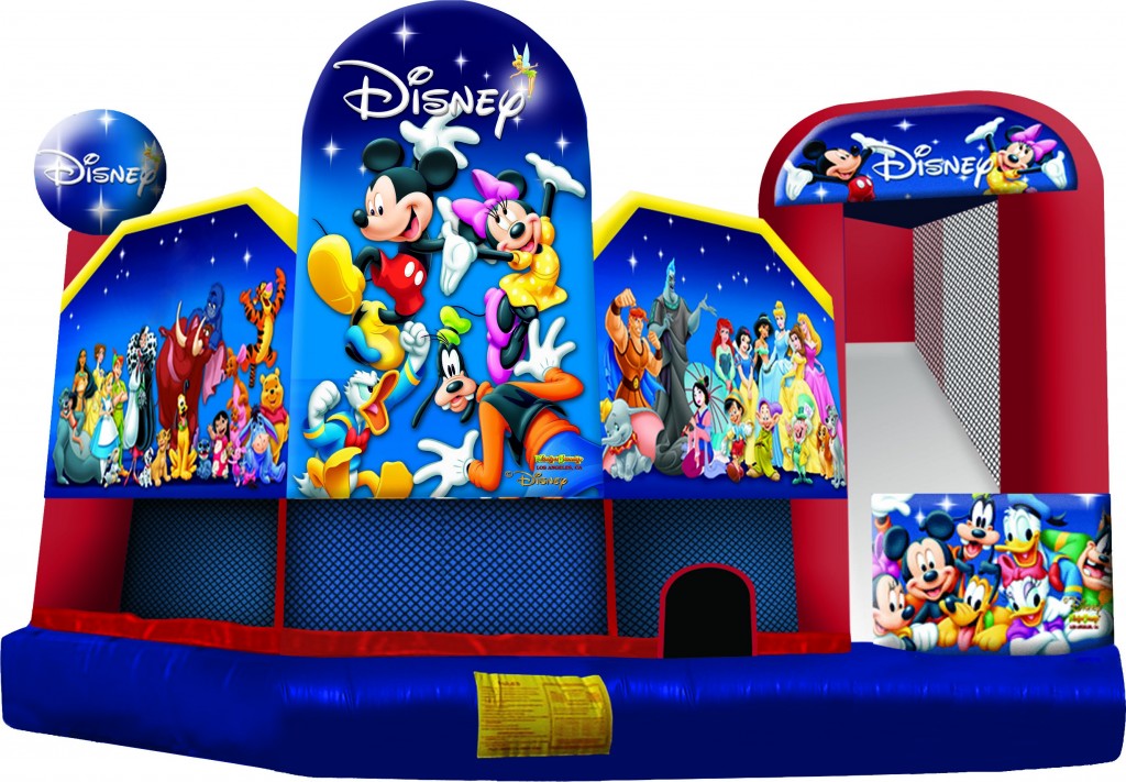 World of Disney 5 in 1 Combo Bounce House