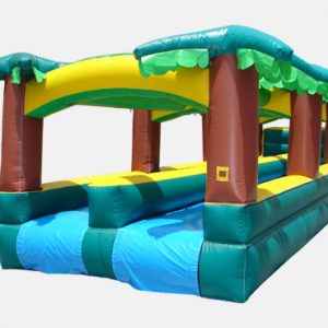Hawaiian Dual Slip N Slide Inflatable Water Slides for Rent