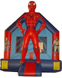 Full Spiderman Inflatable Bounce House Rentals | Jumpers