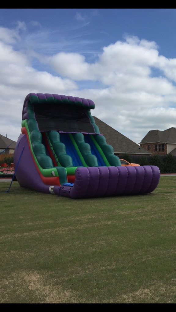inflatable water slides to rent