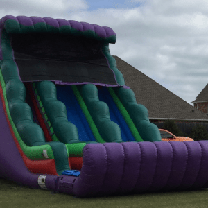 this is an inflatable slide rental