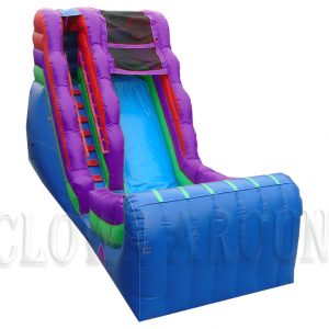 Half Pipe Inflatable Water Slide