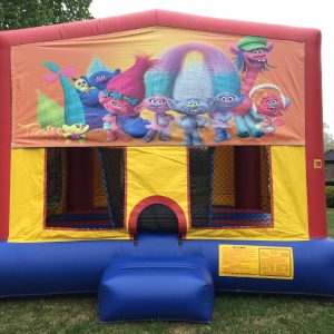Trolls Inflatable Bounce House
