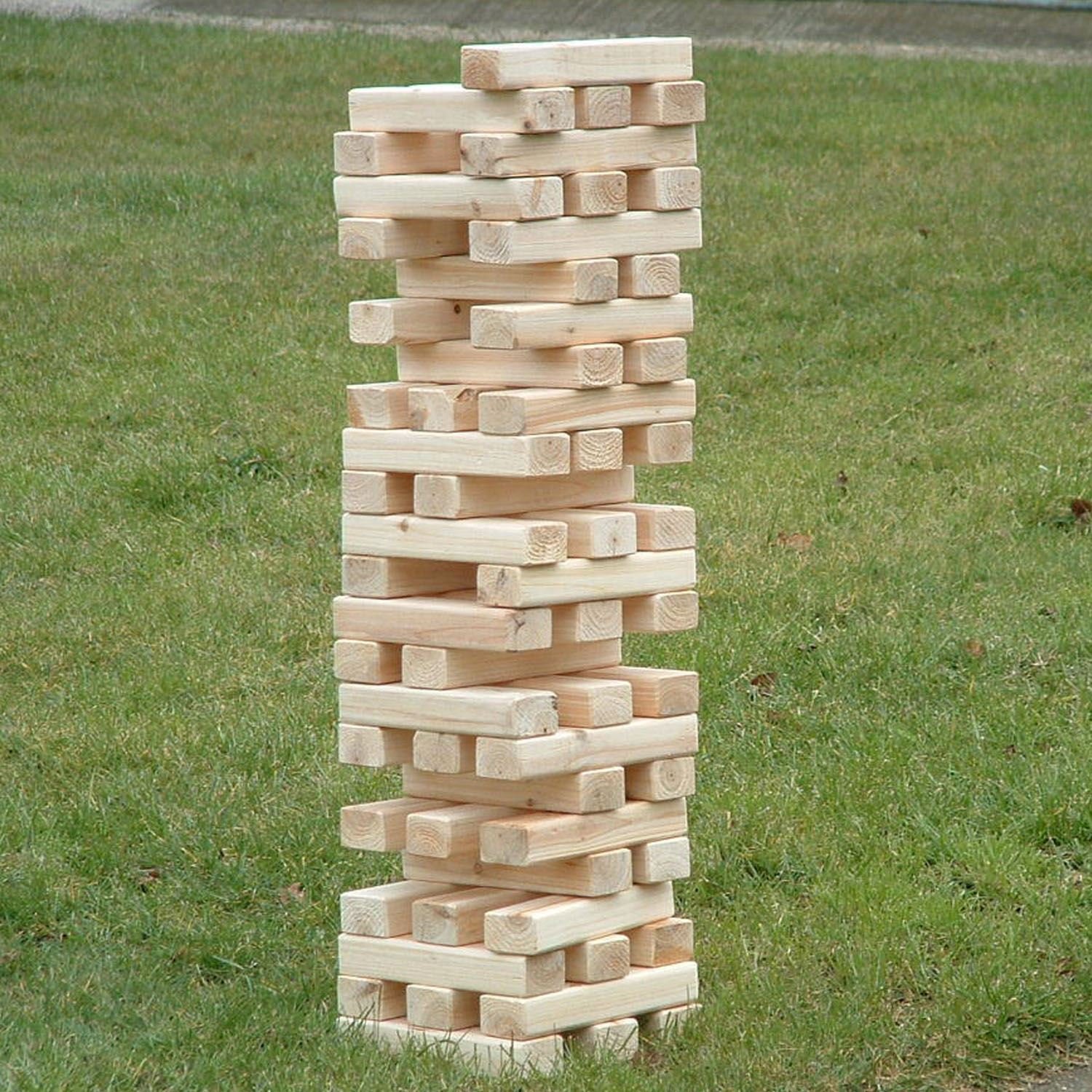 This is a Giant Jenga Rental