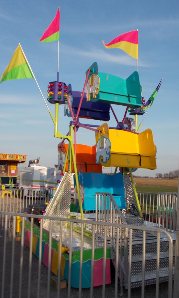 Clown Around Party Rental's Inventory of Carnival Rides