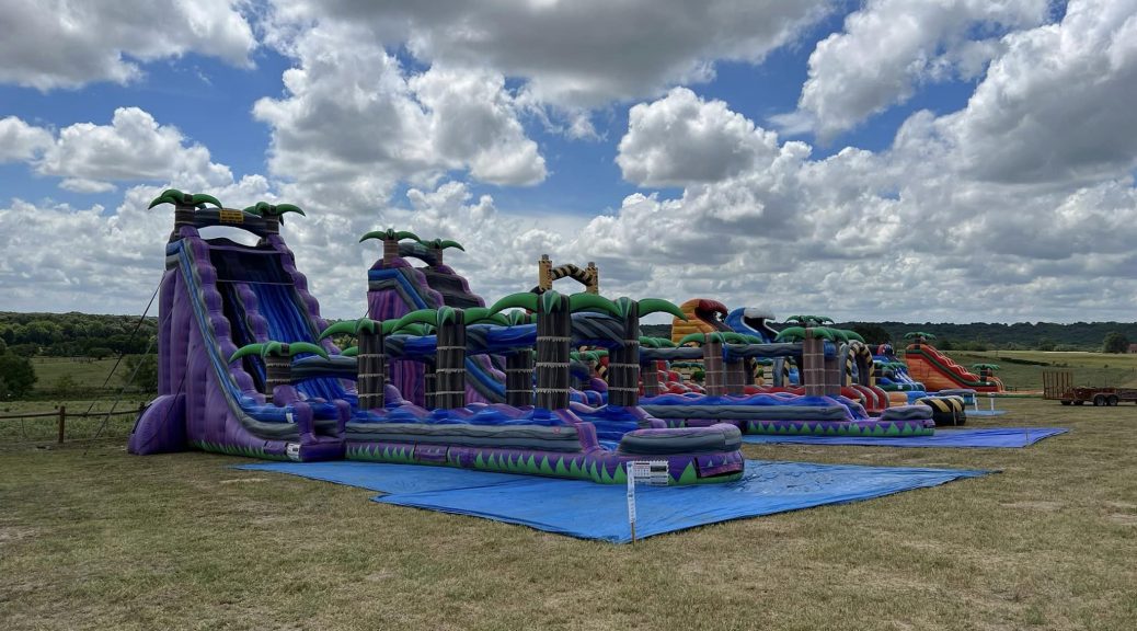inflatable waterslide rentals in melissa