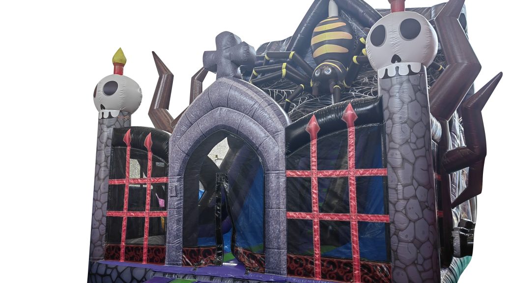 Halloween inflatable slides