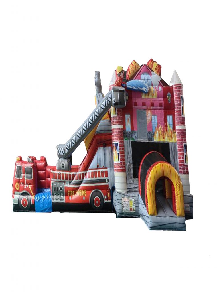Fire Truck Bounce House | Fire Truck Inflatable rental