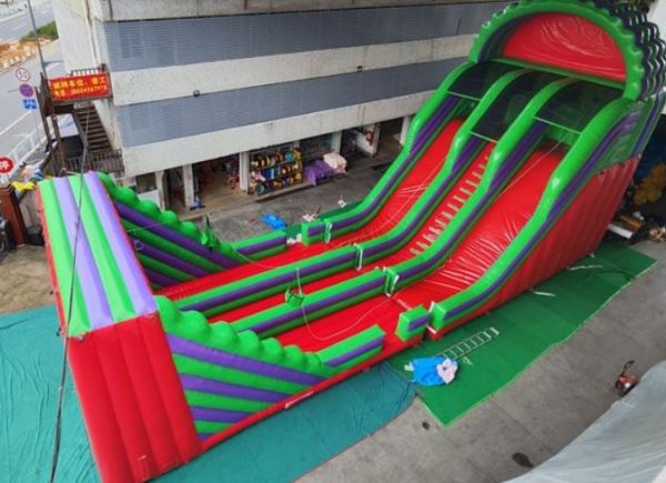 Zip line top view