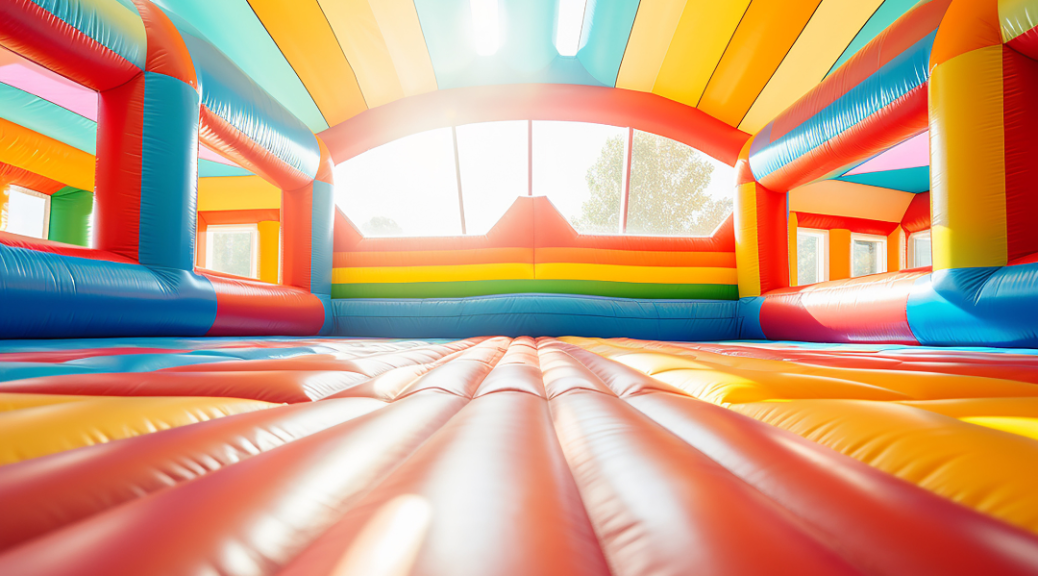 inside bounce house rental | clown around party rental