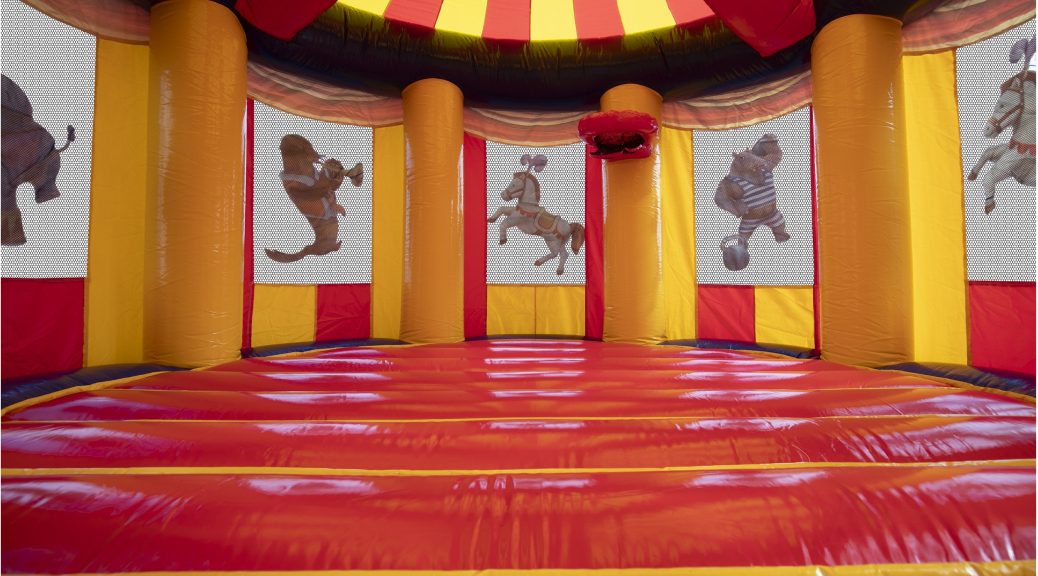 Circus Bounce House Inside